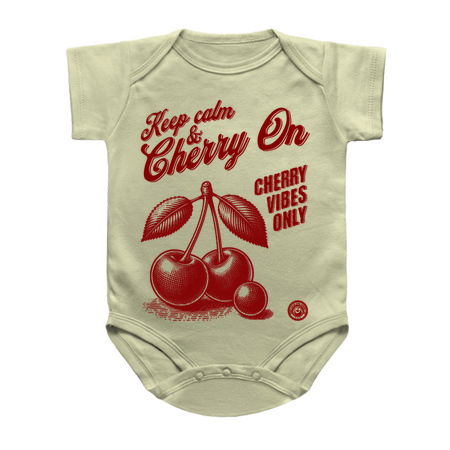 Keep Calm & Cherry On Retro Design tiny thumbnail