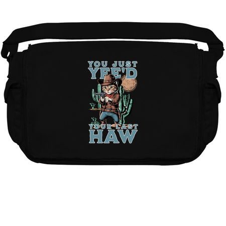 Cowboy Cat "Yee'd Your Last Haw" Design tiny thumbnail