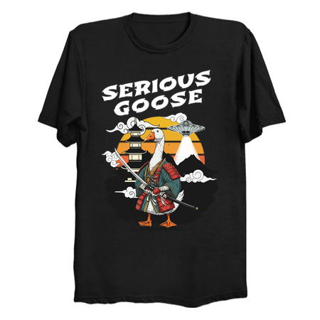 Samurai Goose "Serious Goose" Design tiny thumbnail