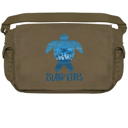 Island Vibes Tropical Sunset Sea Turtle Design tiny thumbnail