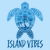 Island Vibes Tropical Sunset Sea Turtle Design tiny thumbnail