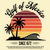 Gulf of Mexico Since 1672 Retro Sunset Design tiny thumbnail