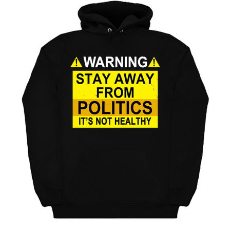 Funny Politics Political Warning Sign tiny thumbnail