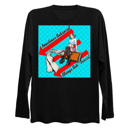 Sometimes Anti Social Always Anti Fascist Anime tiny thumbnail