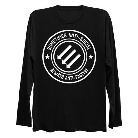 Sometimes Antisocial Always Anti Fascist tiny thumbnail