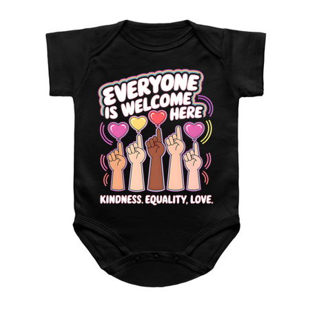 Everyone Is Welcome Here Idaho Teacher Design – Heart Balloons Alt Edition tiny thumbnail