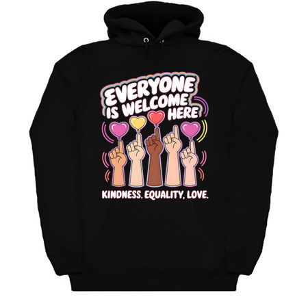 Everyone Is Welcome Here Idaho Teacher Design – Heart Balloons Alt Edition tiny thumbnail