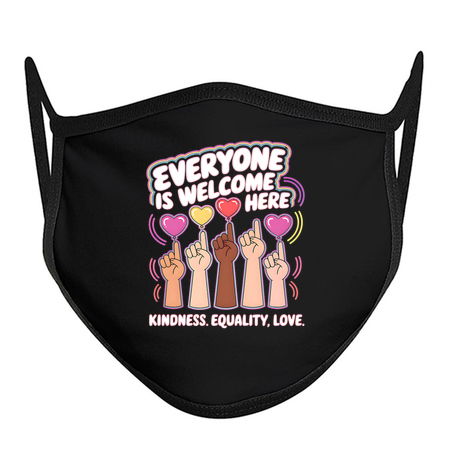 Everyone Is Welcome Here Idaho Teacher Design – Heart Balloons Alt Edition tiny thumbnail