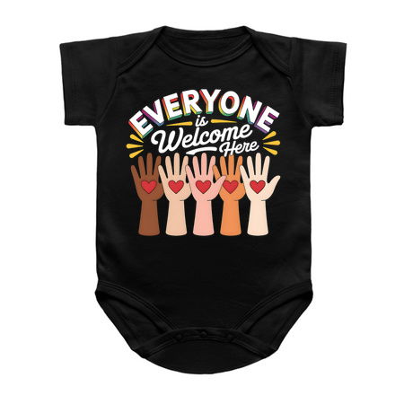 Everyone Is Welcome Here Idaho Teacher Design – Radiant Rainbow Edition tiny thumbnail