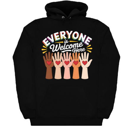 Everyone Is Welcome Here Idaho Teacher Design – Radiant Rainbow Edition tiny thumbnail