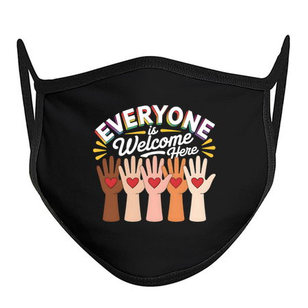 Everyone Is Welcome Here Idaho Teacher Design – Radiant Rainbow Edition tiny thumbnail