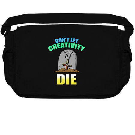 Don't Let Creativity Die Anti-AI Slogan tiny thumbnail