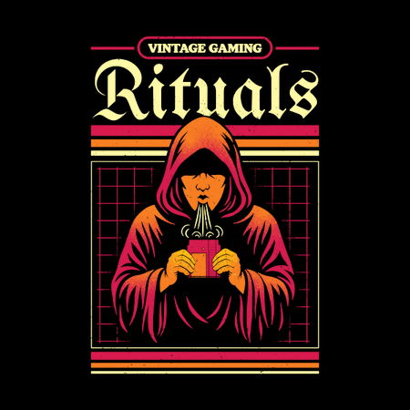 Video Game Rituals Vintage Gaming Rituals - NeatoShop