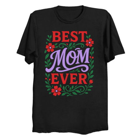 Best Mom Ever Mother's Day Vintage Typography tiny thumbnail