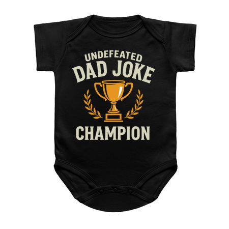 Undefeated Dad Joke Champion Father's Day Gift tiny thumbnail