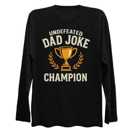 Undefeated Dad Joke Champion Father's Day Gift tiny thumbnail