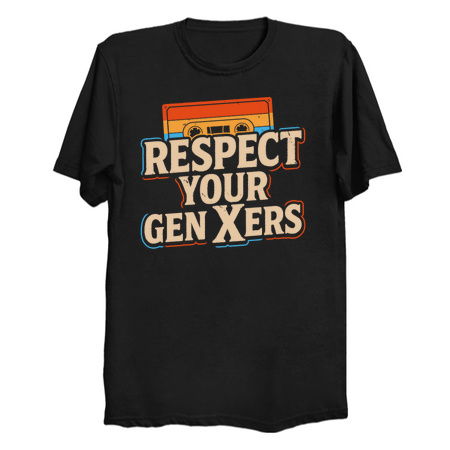 Respect Your Gen Xers Retro 80's Kid Quote tiny thumbnail