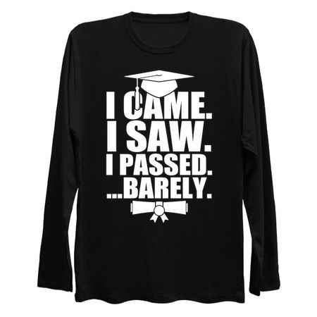 Barely Victorious Funny Graduation Quote tiny thumbnail