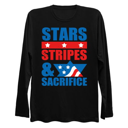 Stars and Stripes and Sacrifice Memorial Day Tribute tiny thumbnail