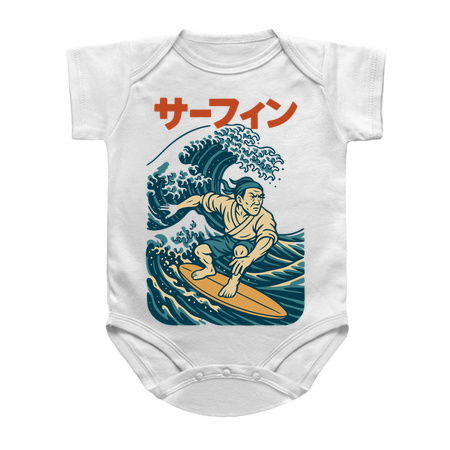 Surf Samurai Ukiyo-e Style Design tiny thumbnail