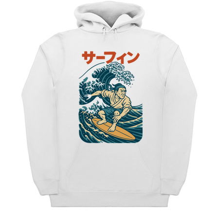 Surf Samurai Ukiyo-e Style Design tiny thumbnail