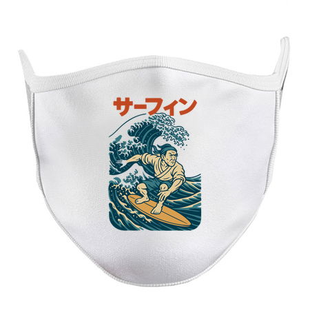 Surf Samurai Ukiyo-e Style Design tiny thumbnail