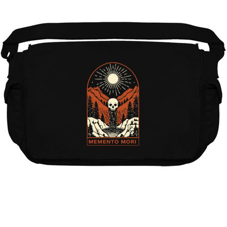 Memento Mori Waterfall Skull Design tiny thumbnail