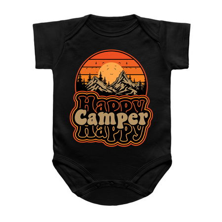Happy Camper – Retro Mountain Sunse tiny thumbnail