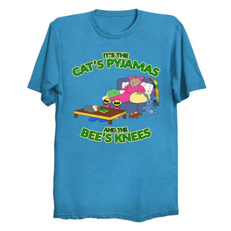 Cockney cat pyjamas and bee's knees tiny thumbnail