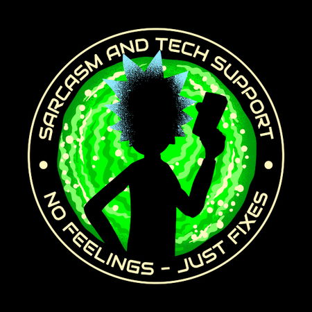 Sarcasm And Tech Support Scientist - NeatoShop