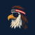 eagle sports American flag tiny thumbnail