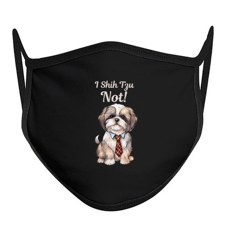 I Shih Tzu Not Funny Dog Humor Pun tiny thumbnail