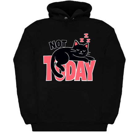 Not Today Cat – Cute Lazy Black Cat tiny thumbnail