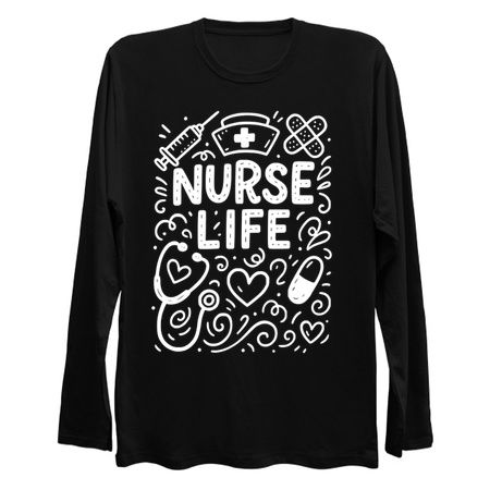Nurse Life Heartbeat Medical - Dark tiny thumbnail