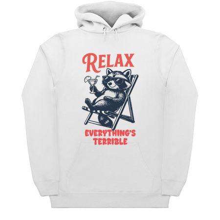 Relax Everything's Terrible Raccoon tiny thumbnail