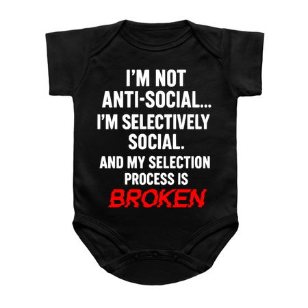 I'm Not Anti-Social Funny Sarcastic tiny thumbnail