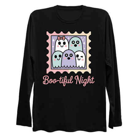 Boo-tiful Night Cute Ghost Stamp tiny thumbnail