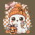 Coquette Kawaii Ghost Pumpkin Spice tiny thumbnail