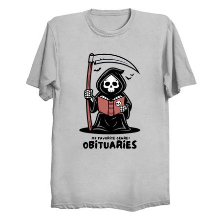 My Favorite Genre: Obituaries tiny thumbnail