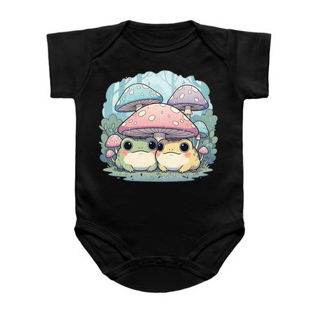 Whimsical Frogs & Mushrooms Design tiny thumbnail