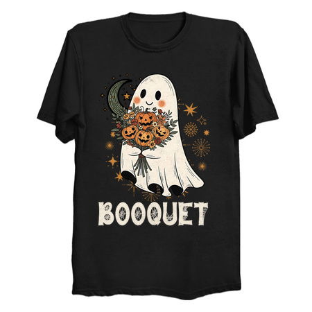 Booquet – Cute Ghost with Pumpkins tiny thumbnail