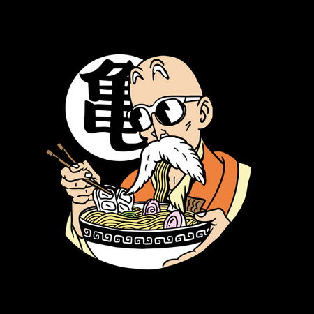 Black Roshi Master Roshi's Ramen Feast - NeatoShop