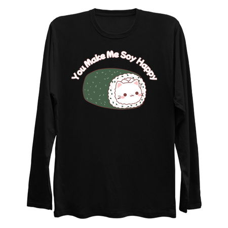 You Make Me Soy Happy Kawaii Sushi tiny thumbnail