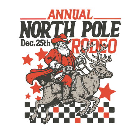 North Pole Reindeer Rodeo - NeatoShop