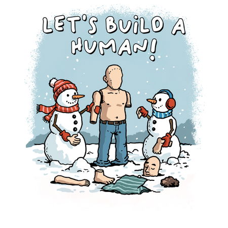 Lithe Build Human Let's Build A Human - NeatoShop