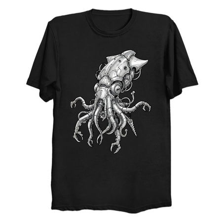 Mechanical Squid Cyberpunk Robot Il tiny thumbnail