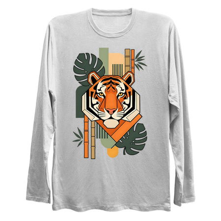 Bauhaus Tiger Modern Art Illustrati tiny thumbnail