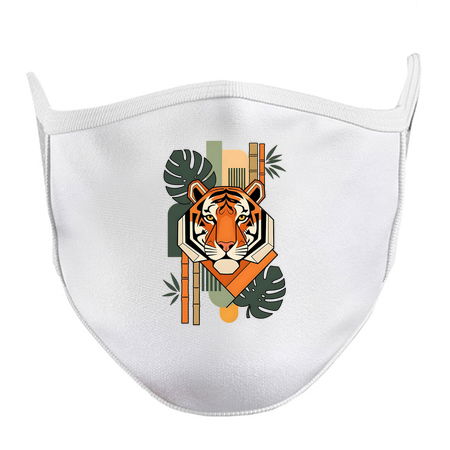 Bauhaus Tiger Modern Art Illustrati tiny thumbnail