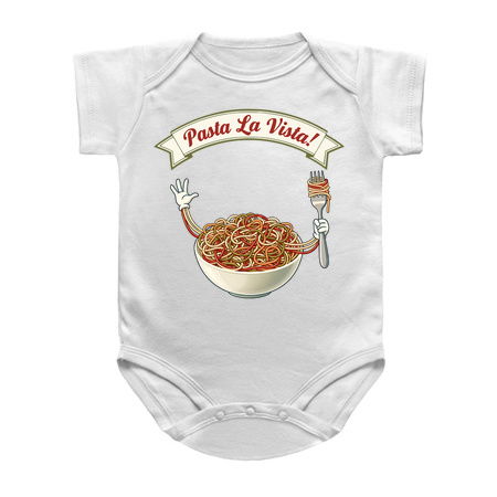Pasta La Vista Funny Pasta Bowl Art tiny thumbnail