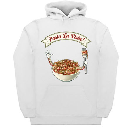 Pasta La Vista Funny Pasta Bowl Art tiny thumbnail